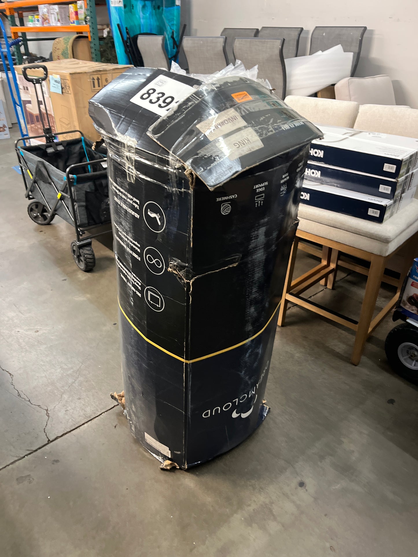 DreamCloud 14" King Mattress - Luxury Hybrid Gel Memory Foam - 365 Night Trial - 7 Premium Pressure-Relieving Layers - Forever Warranty - CertiPUR-US Certified - Retail $785