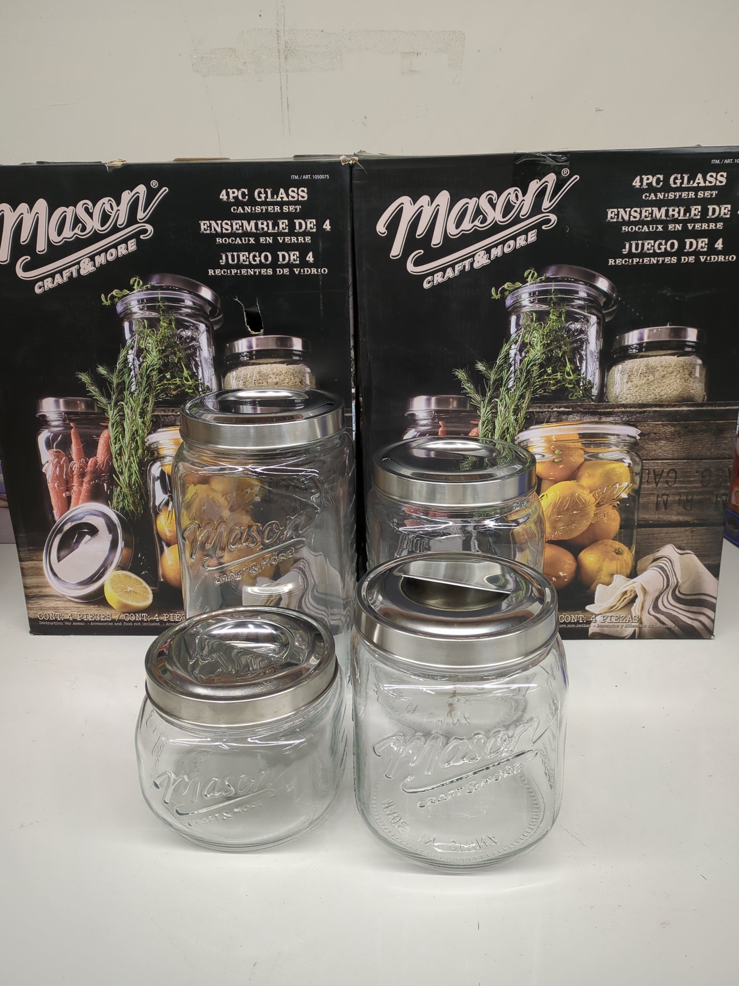 TTU 4PC OVERSIZED MASON - Retail $21