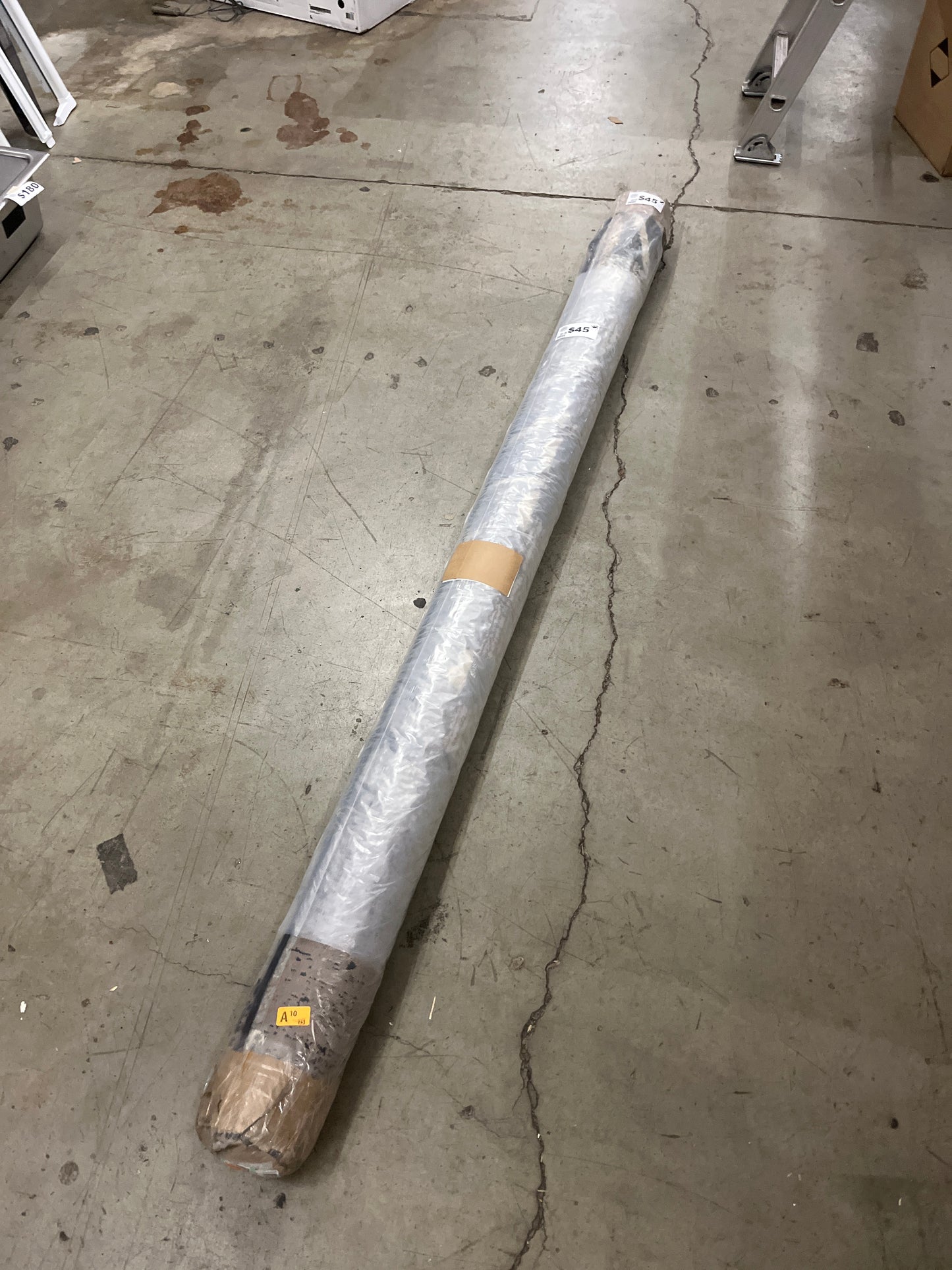 NEW - Superior Indoor Area Rug, Jute Backed, Perfect for Entryway, Office, Living/Dining Room, Bedroom, Kitchen, Floor, Modern Floral Patchwork Decor, Pastiche Collection, 8' x 10', Beige - Retail $90