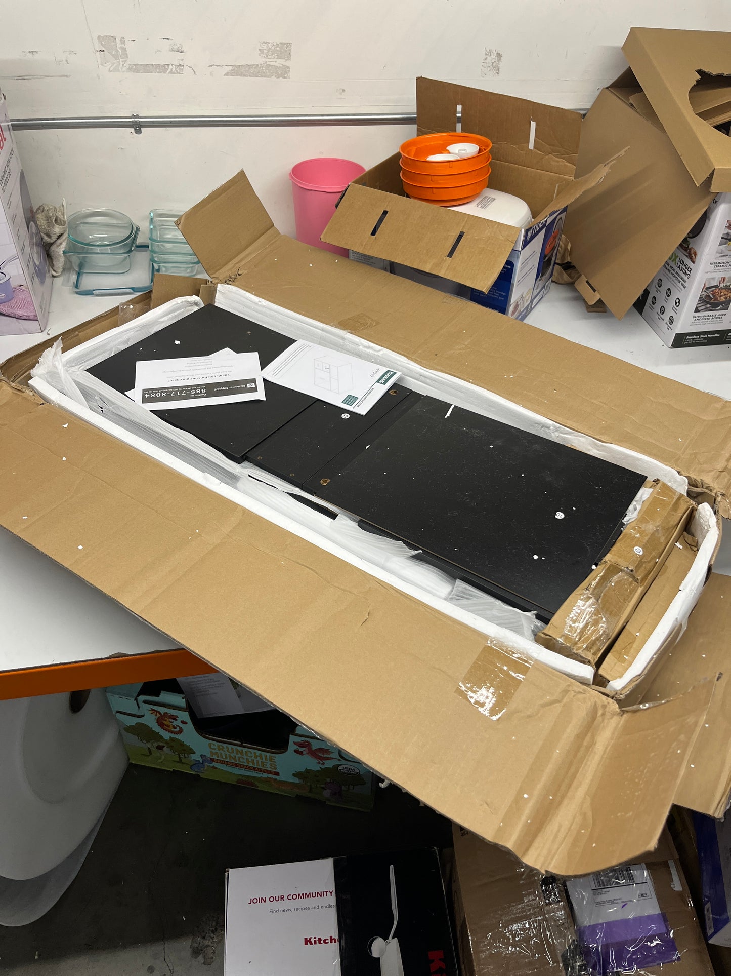 YITAHOME Wood File Cabinet, 2 Drawer Mobile Lateral Storage Cabinet Printer Stand with Lock and Open Storage Shelves for Home Office, Black,Drawers Without Hanging Bars - Retail $89