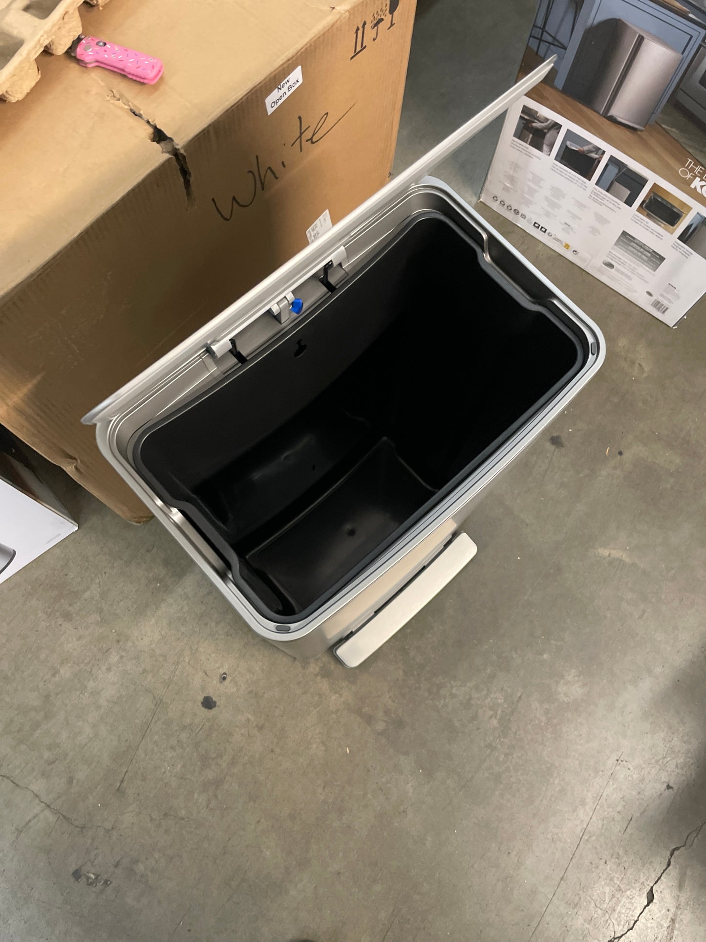 KOHLER 47L KITCHEN CAN - Retail $74
