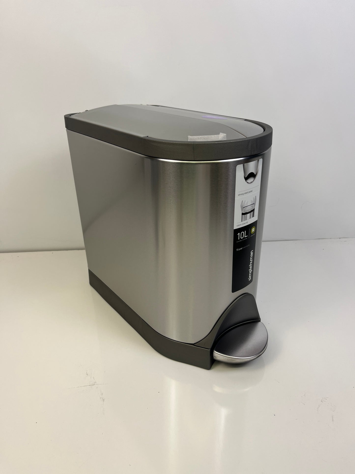 SIMPLEHUMAN 10L BUTTERFLY - Retail $49