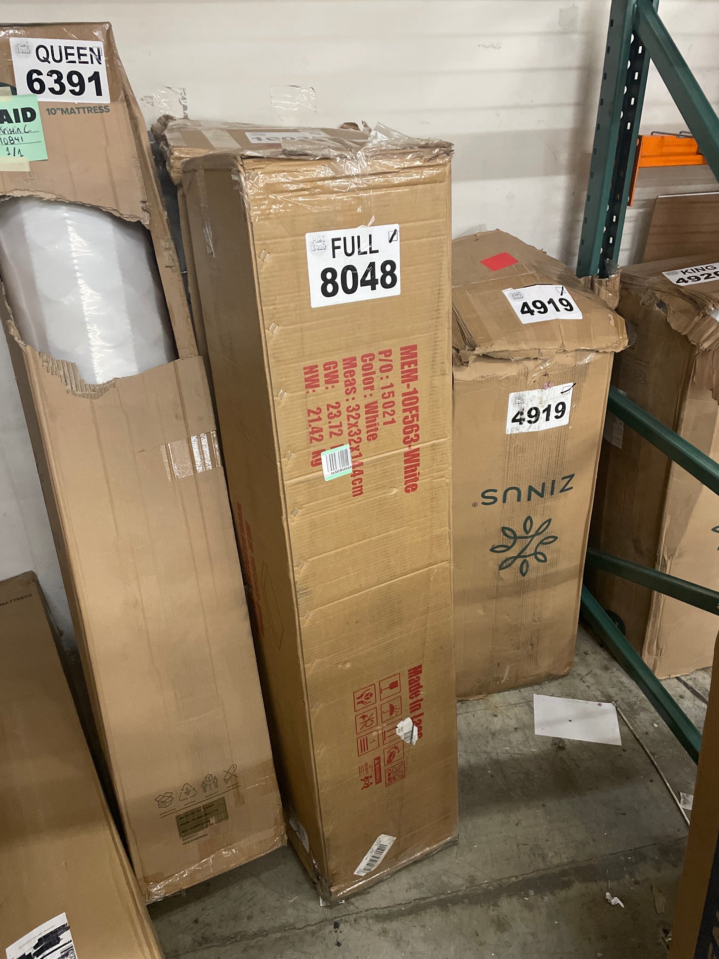 NEW - FDW 10 Inch FULL Gel Memory Foam Mattress for Cool Sleep & Pressure Relief, Medium Firm Mattresses CertiPUR-US Certified/Bed-in-a-Box/Pressure Relieving- Retail $160