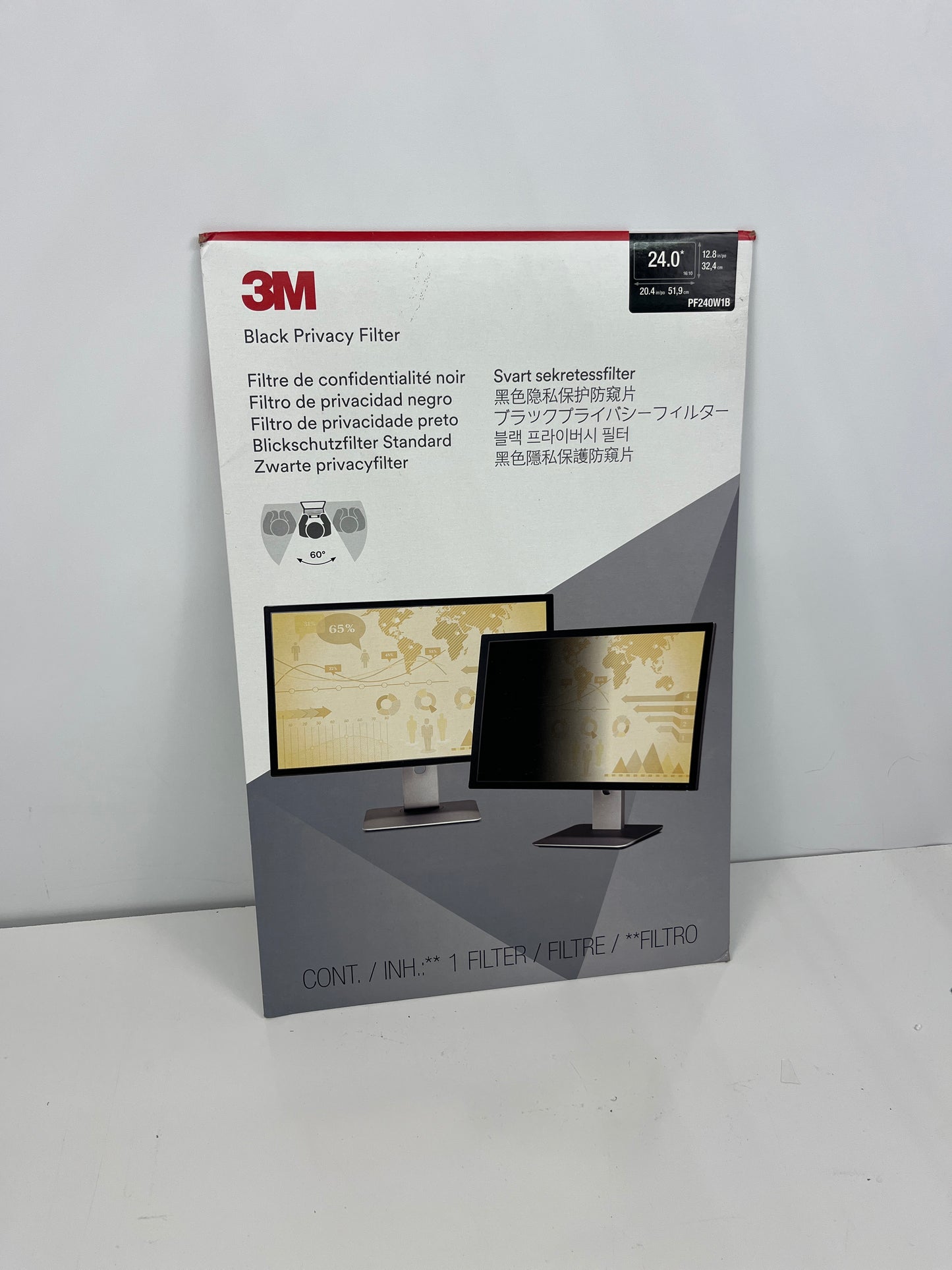 PRIVACY FILTER WIDE 24" - Retail $119