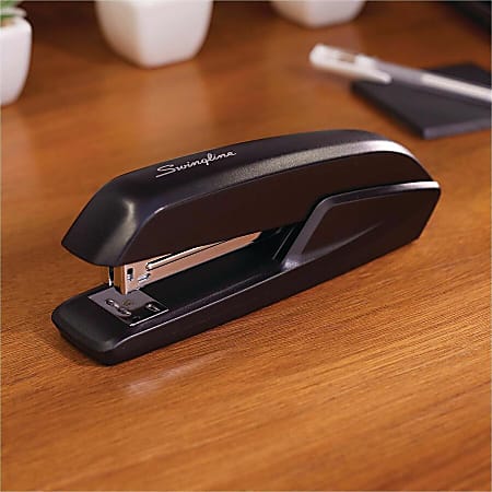 Swingline® Eco Version Standard Stapler, 15 Sheets Capacity, Black