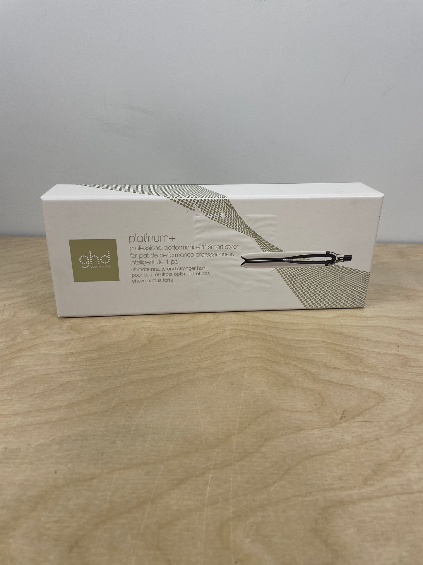 GHD Platinum+ Styler 1" Flat Iron, White