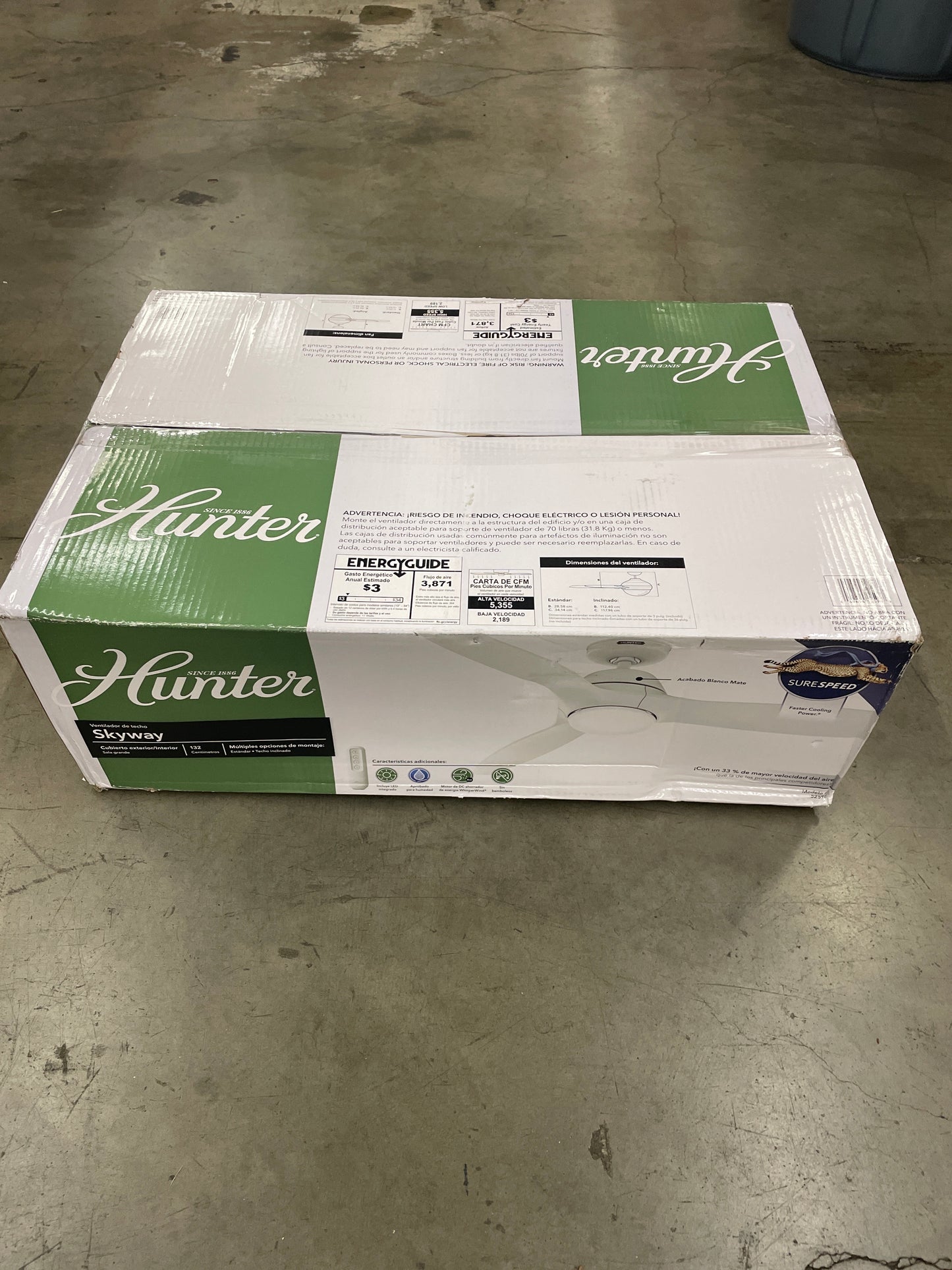 Hunter Skyway LED 52" Ceiling Fan