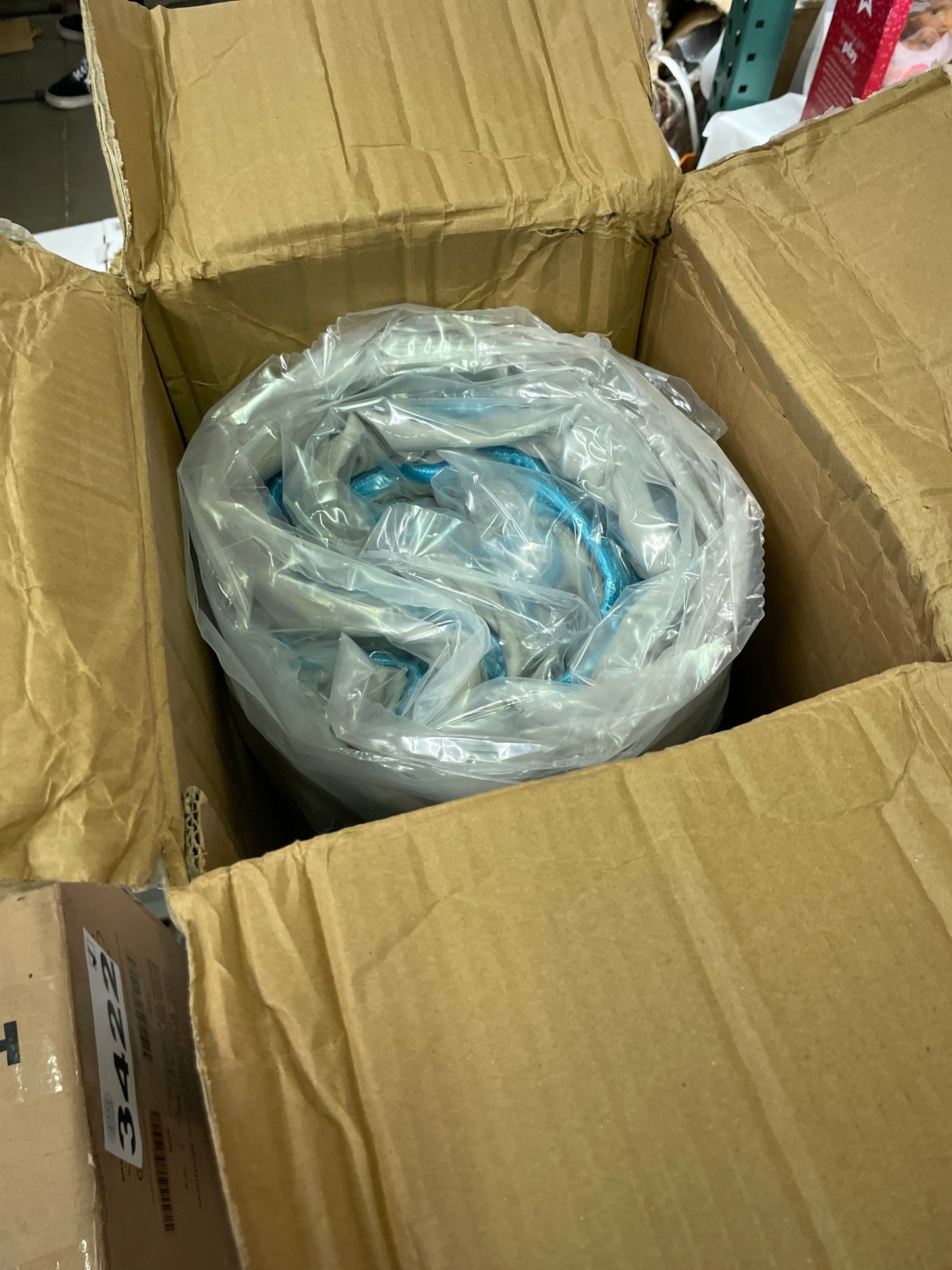 NEW - Linenspa FULL 6 Inch Mattress - Firm Feel - Bonnell Spring with Foam Layer - Mattress in a Box - Youth or Kids Bed - Guest Bedroom - Durable and Breathable Support - Retail $118