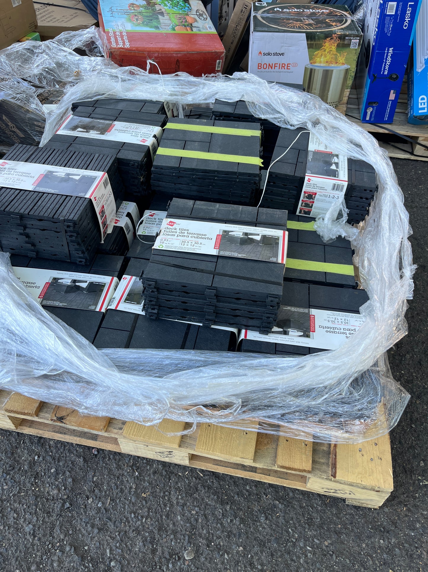 Costco - 150 TILES - EasyTile 12" x 12" Mosaic Deck Tile - Retail $29