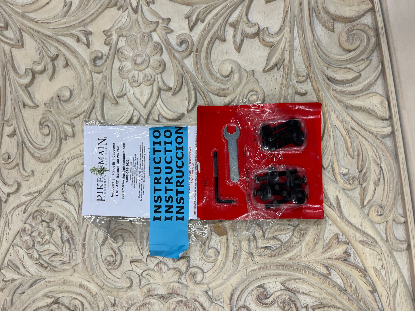 NEW - Pike & Main Boho Headboard - Retail $229