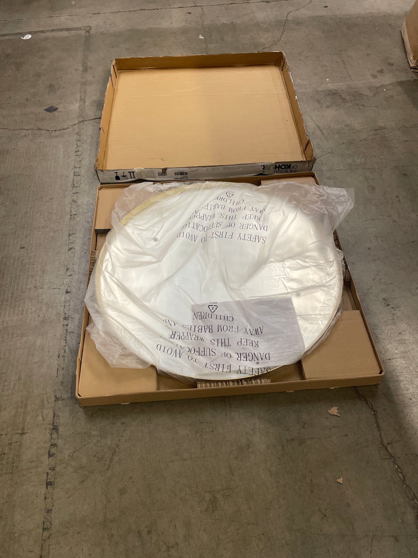 Kohler Orime 28" Round Framed Mirror - Retail $125