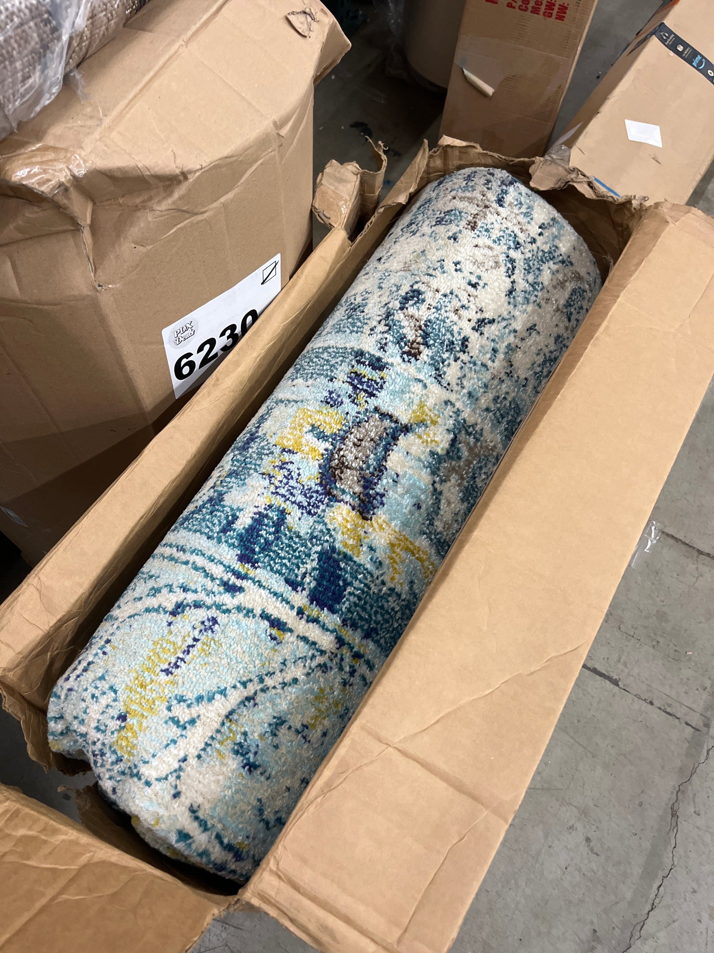 NEW - Loloi II Nadia NN-07 Aqua Transitional Area Rug 10'-0" x 14'-0"