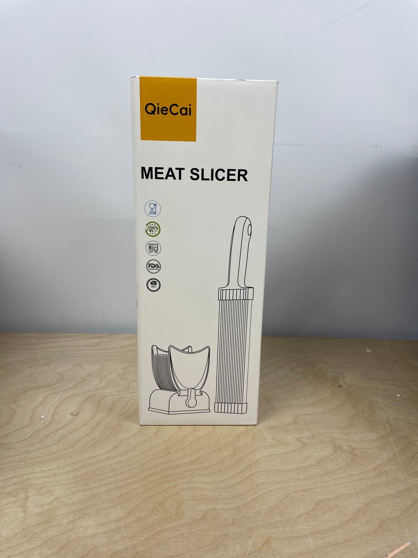 Fresh Meat Slicer Machine for Home, Kitchen Adjustable Thickness 2-4 mm Meat Cleaver for Fresh Beef, Pork Mutton, Chicken Breast, Making Beef Jerky Sticks BBQ Hot Pot