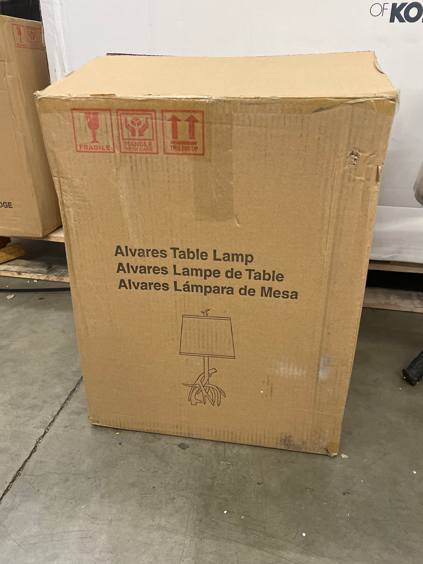 Alvares Table Lamp - Retail $80