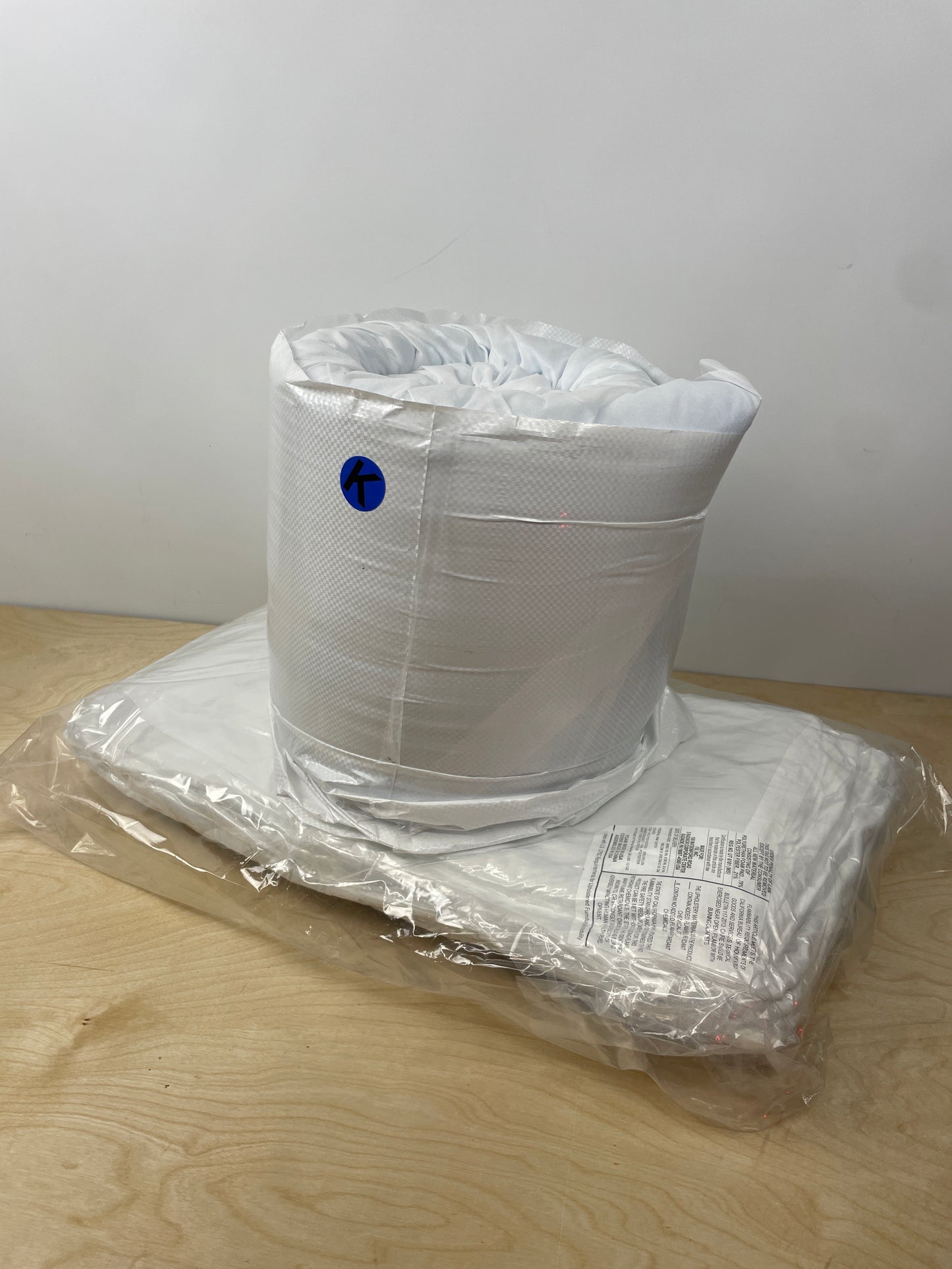 Novaform KING Plush Pillowtop 4” Memory Foam Mattress Topper - Retail $180
