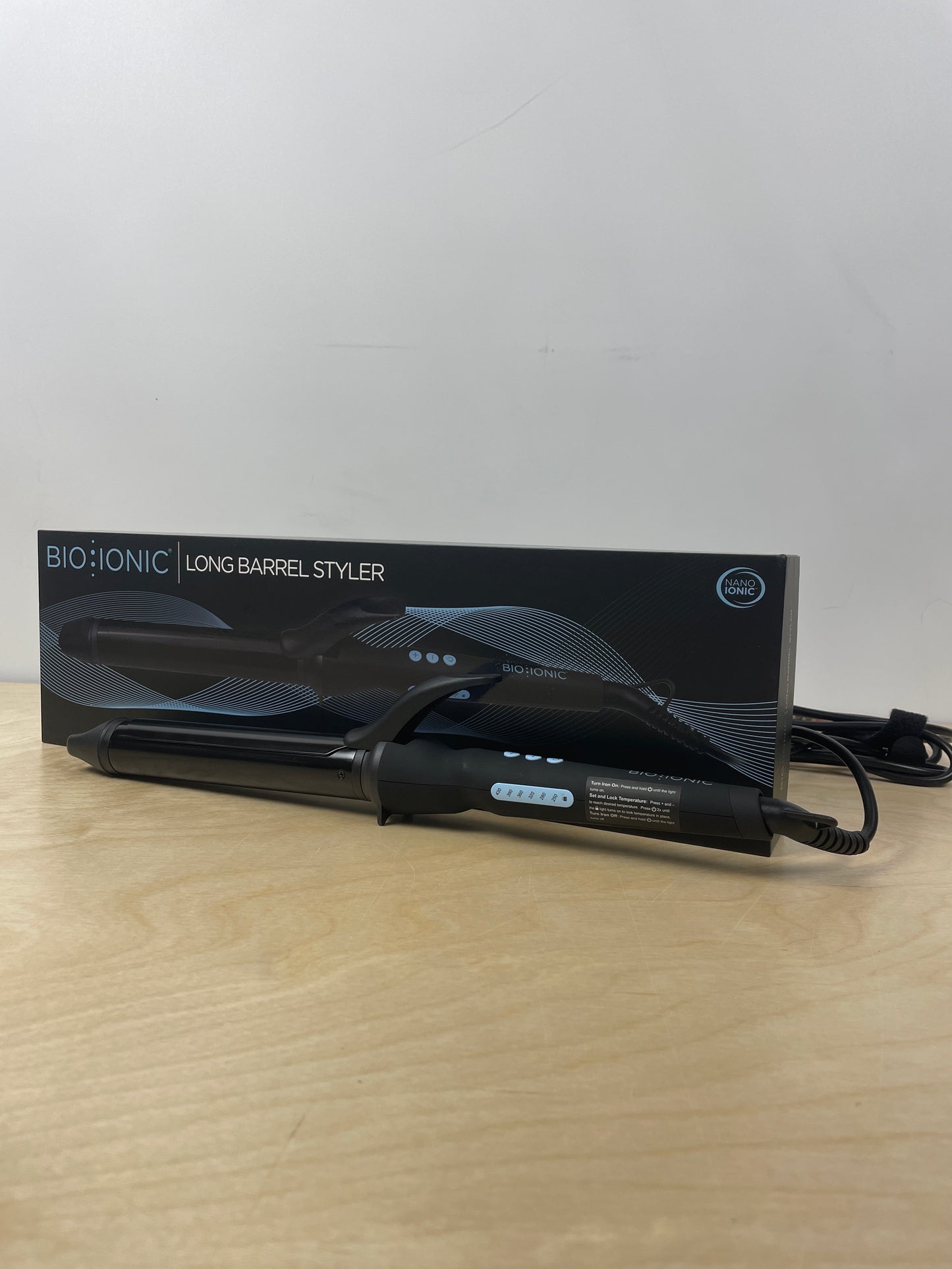 BIO IONIC 1.25" Long Barrel Styler - Retail $100
