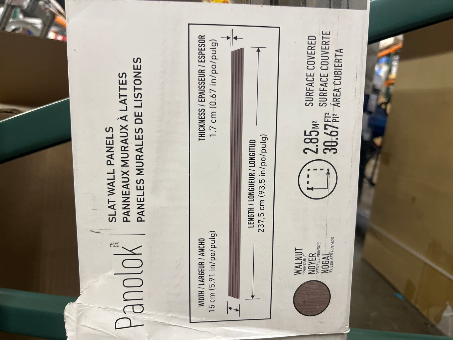 Artika Panolok Slat Wall Set, 8-pack - Retail $120