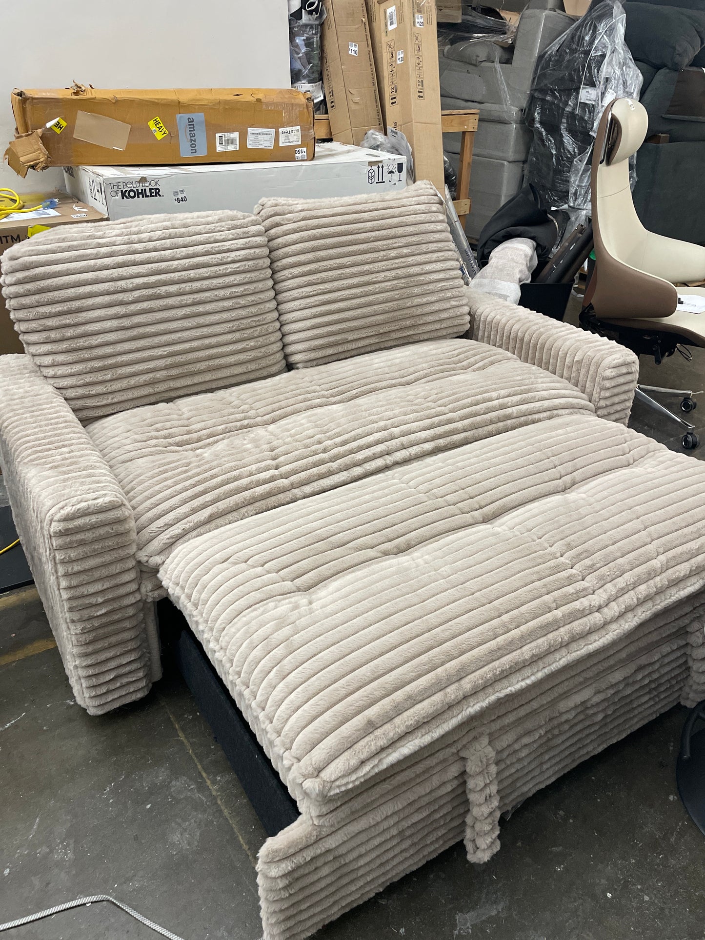 Stearns & Foster Johanna Convertible Sleeper Sofa
