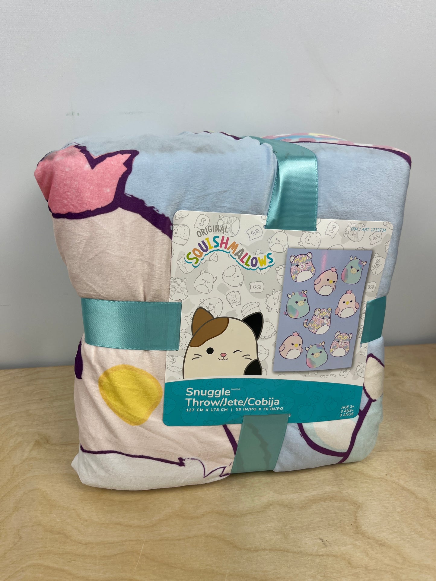 Squishmallows Snuggle Throw Blanket