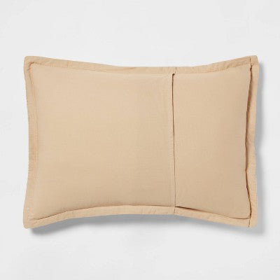 Washed Waffle Weave Comforter and Sham Set - Threshold: OEKO-TEX