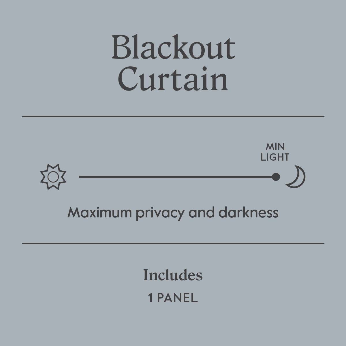 50"x95" Blackout Aruba Window Curtain Panel Rust - Threshold™: Recycled Polyester, Solid, Indoor, OEKO-TEX Certified
