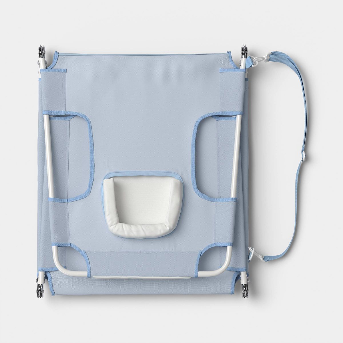 Folding Beach Tanning Chair Light Blue - Room Essentials™