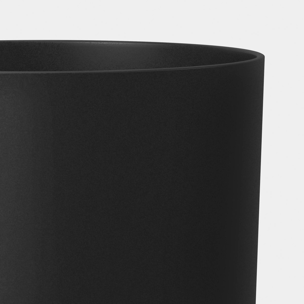 Recycled Resin Indoor Outdoor Planter 12"x21" Black - Room Essentials™