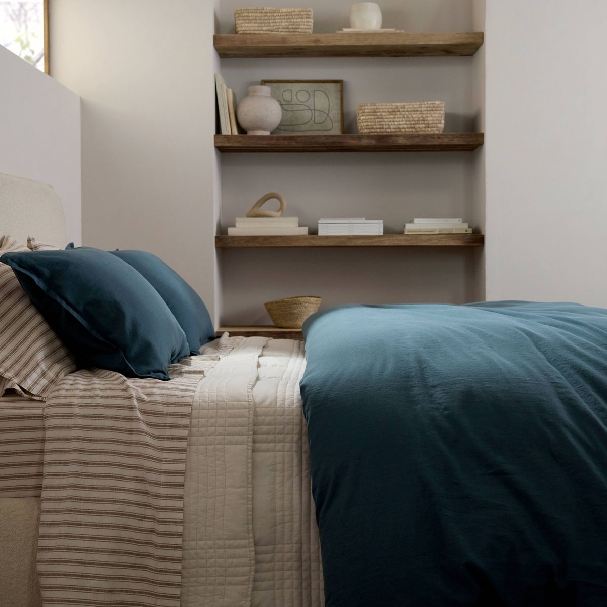 King Relaxed Linen Sham Set Cove - Parachute for Target