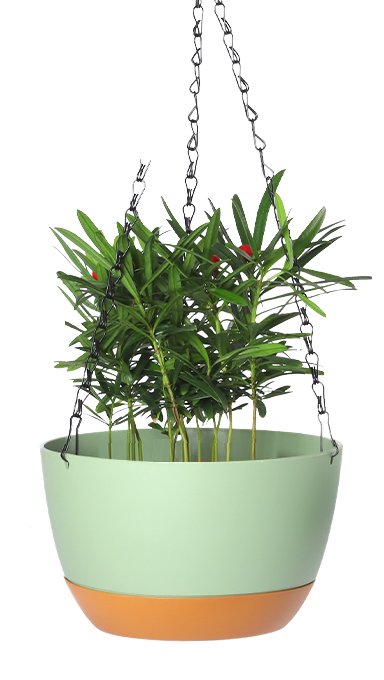 Modern Hanging Planter Pot – Indoor & Outdoor with Drainage