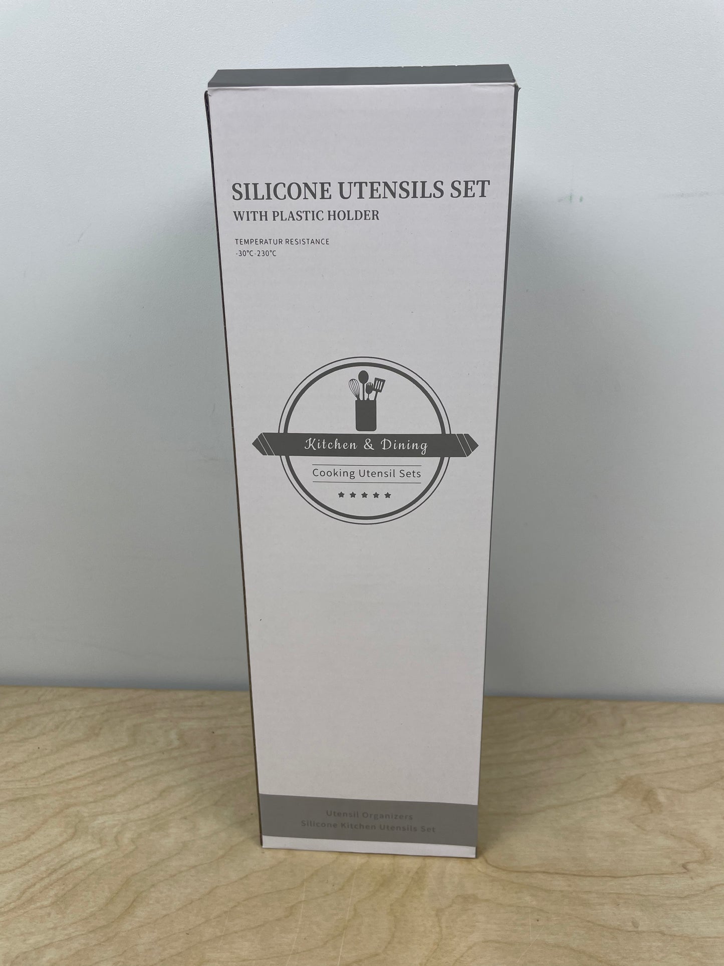 12 Piece Kitchen Utensil Set - Black