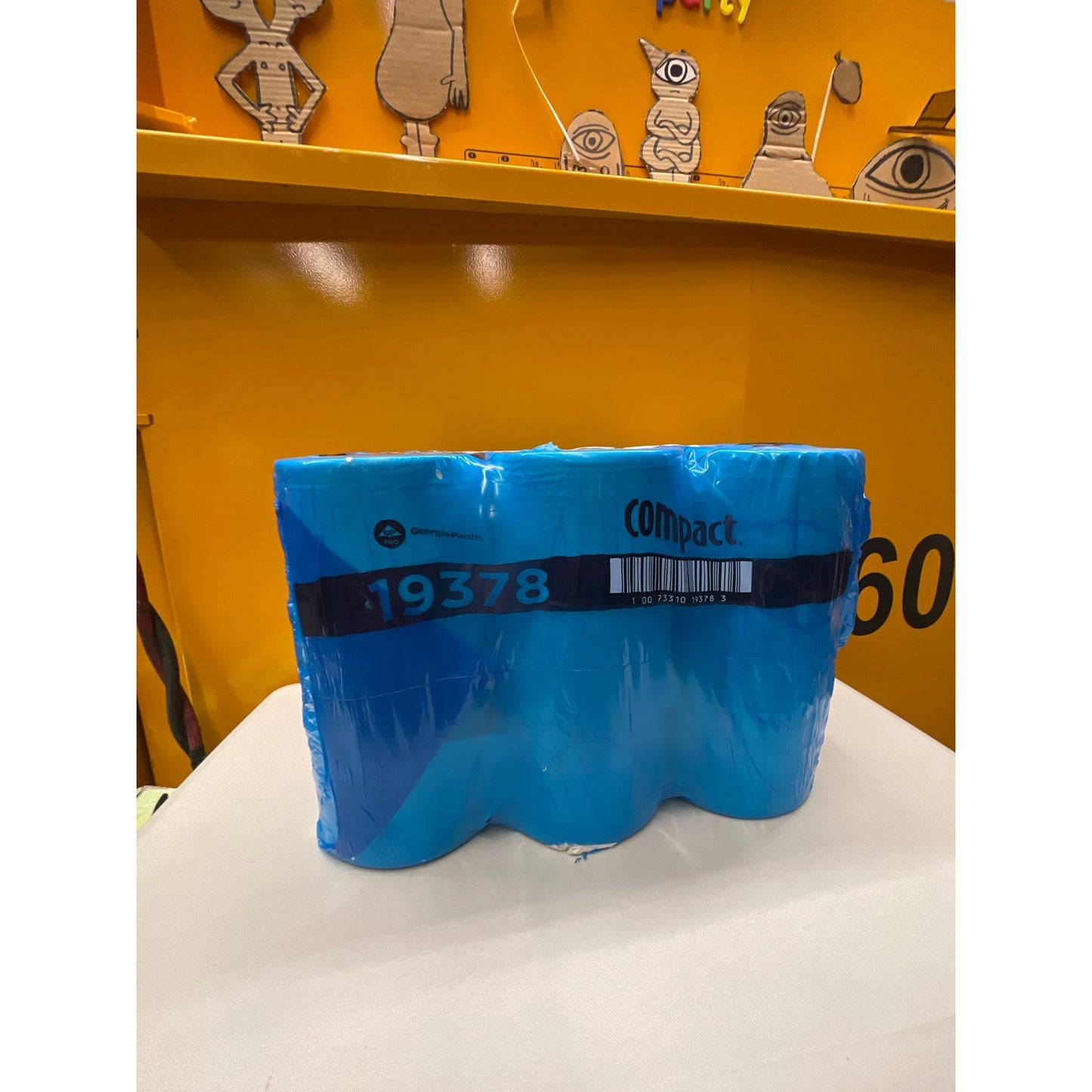 NEW - Compact 19378 Coreless Standard 2-Ply Toilet Paper Rolls, 18 Rolls (GPC19378) - Retail $70