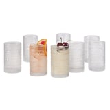 Fortessa Jupiter Clear/Blue 8-Piece Drinkware Set