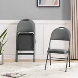 Maxchief Metal Highback Padded Folding Chair