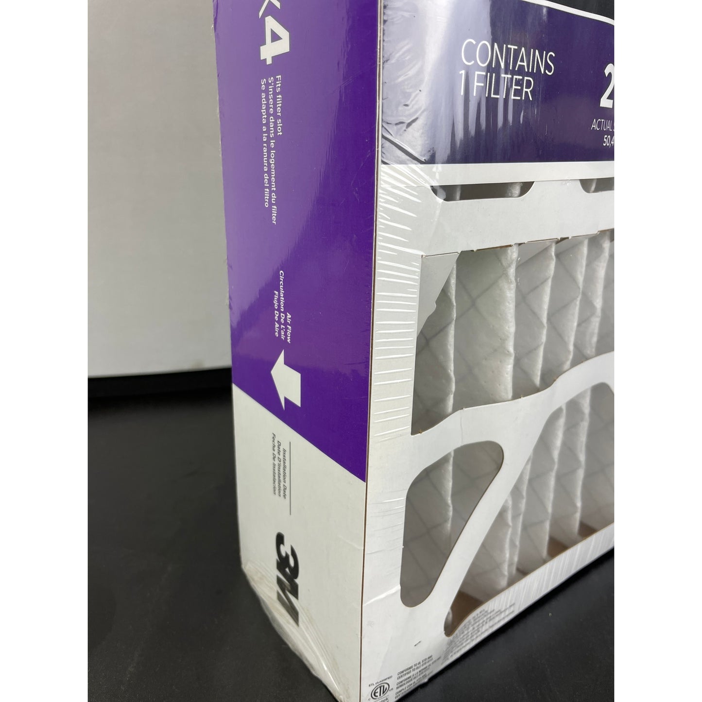 NEW - Filtrete 20x25x4 Air Filter, MPR 1550, MERV 12, Healthy Living Ultra Allergen Healthy Living 12-Month Deep-Pleated 4-Inch Air Filter
