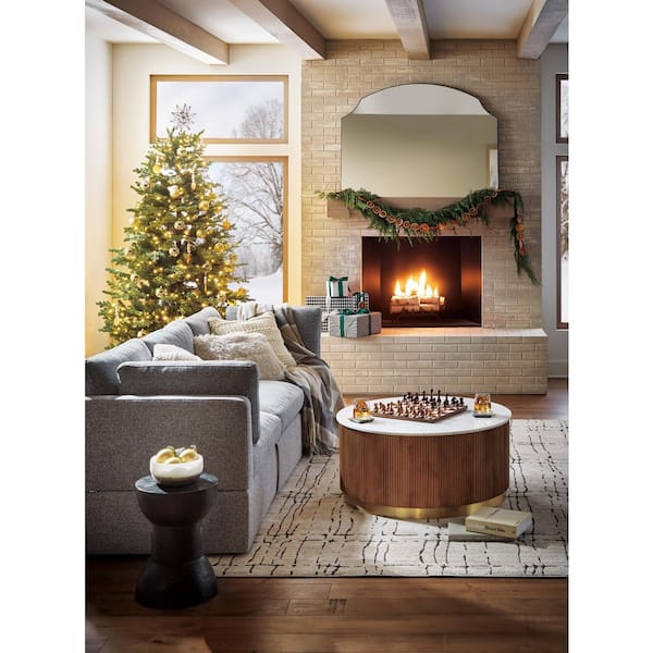 Home Accents Holiday 7.5 ft. Montrose Douglas Fir LED Pre-Lit Artificial Christmas Tree T20