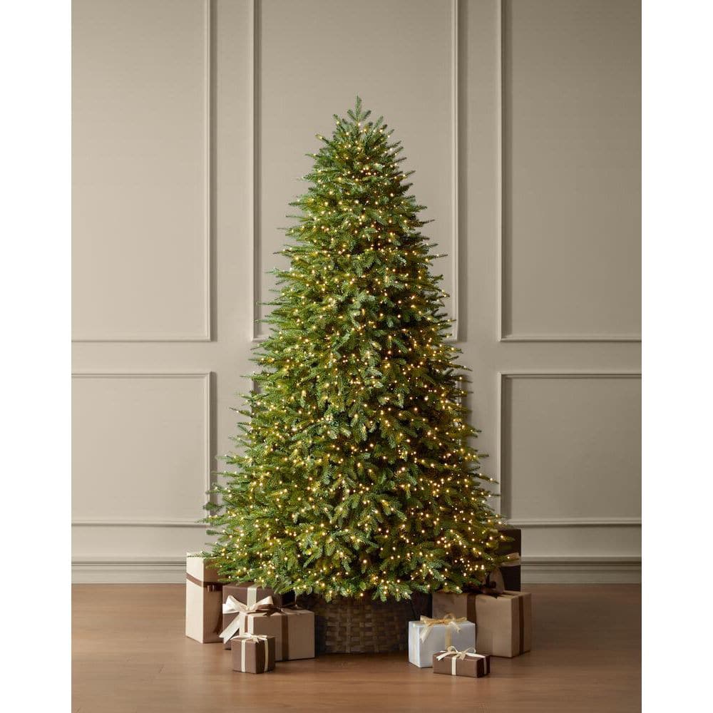 9 ft. Grand Duchess Twinkling Balsam Fir LED Pre-Lit Artificial Christmas Tree T28