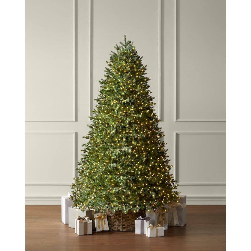 7.5 ft. Yorkshire Twinkling Fir LED Pre-Lit Artificial Christmas Tree T35