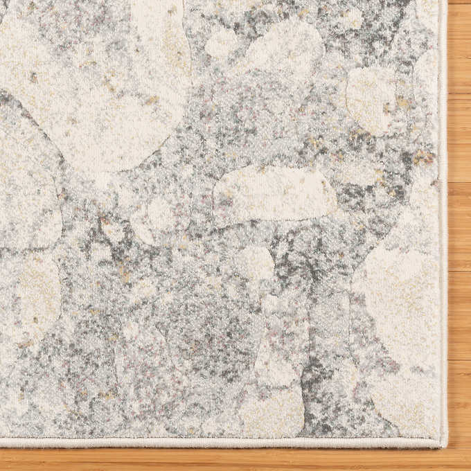 NEW - Costco - Avia Area Rug, Uma Grey 8'8" x 13' - Retail $599