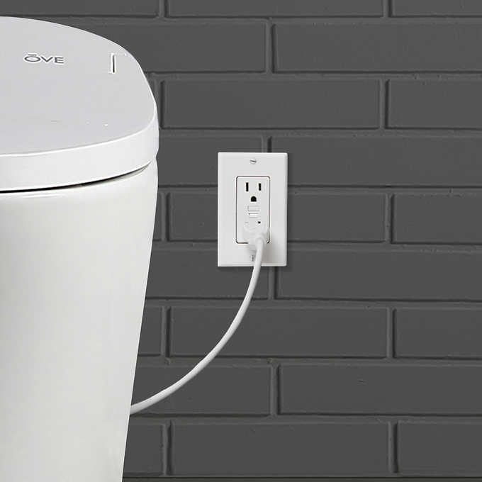 NEW - Costco - OVE Decors Awake Tankless Smart Bidet Toilet with Remote Control - Retail $1499