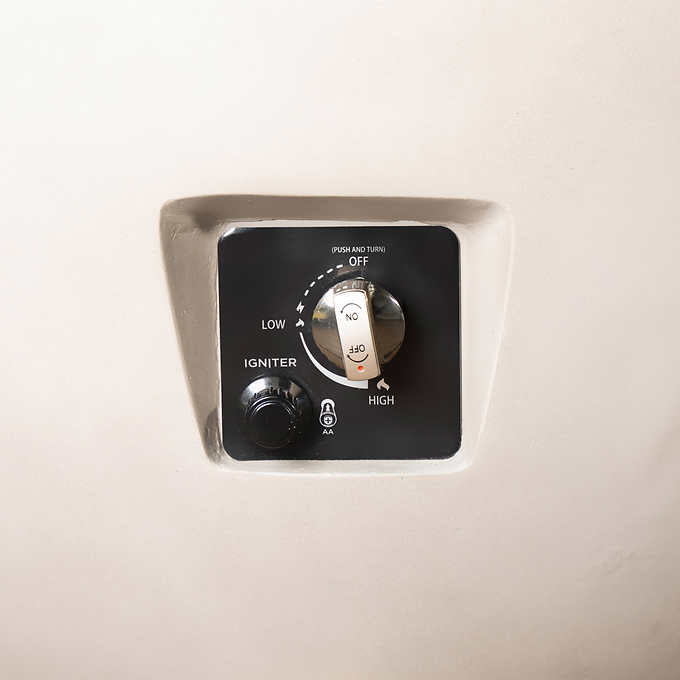 Costco - Faux Concrete Gas Fire Pit - Retail $449