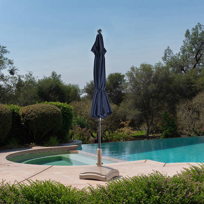 NEW - Costco - ProShade 10ft Round Auto Tilt Aluminum Market Umbrella - Retail $154