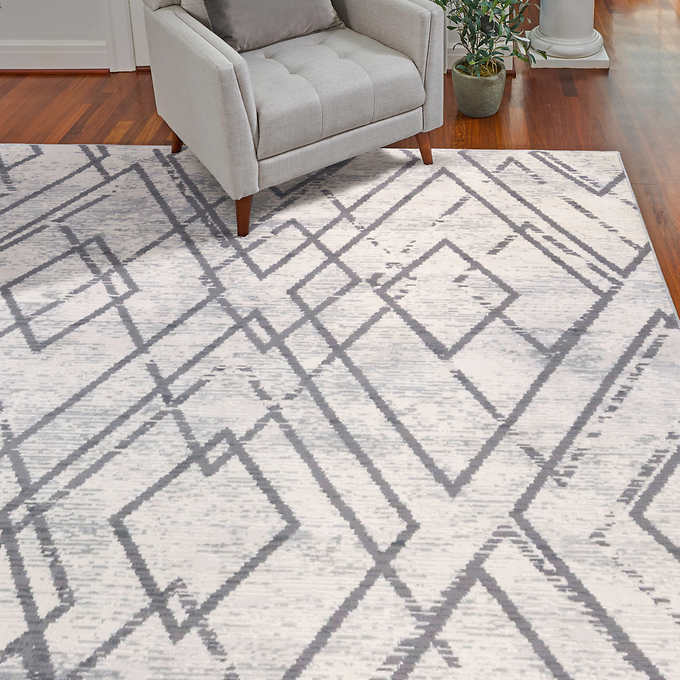 NEW - Costco - Brio 7'10" x 10' Area Rug, Kenton - Retail $149