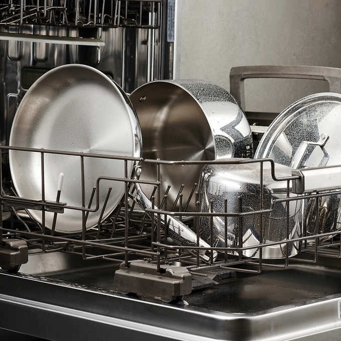 NEW - Tramontina 12-piece Tri-Ply Clad Stainless Steel Cookware Set