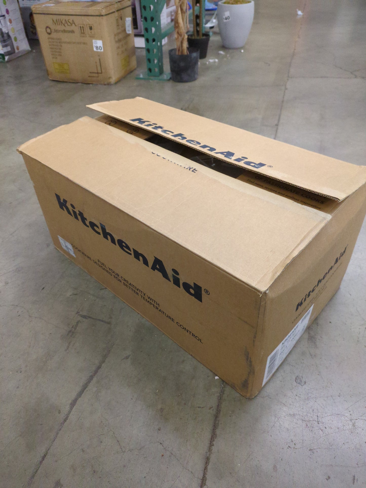 KitchenAid Tri-Ply Clad Stainless Steel 12-piece Cookware Set - Retail $240