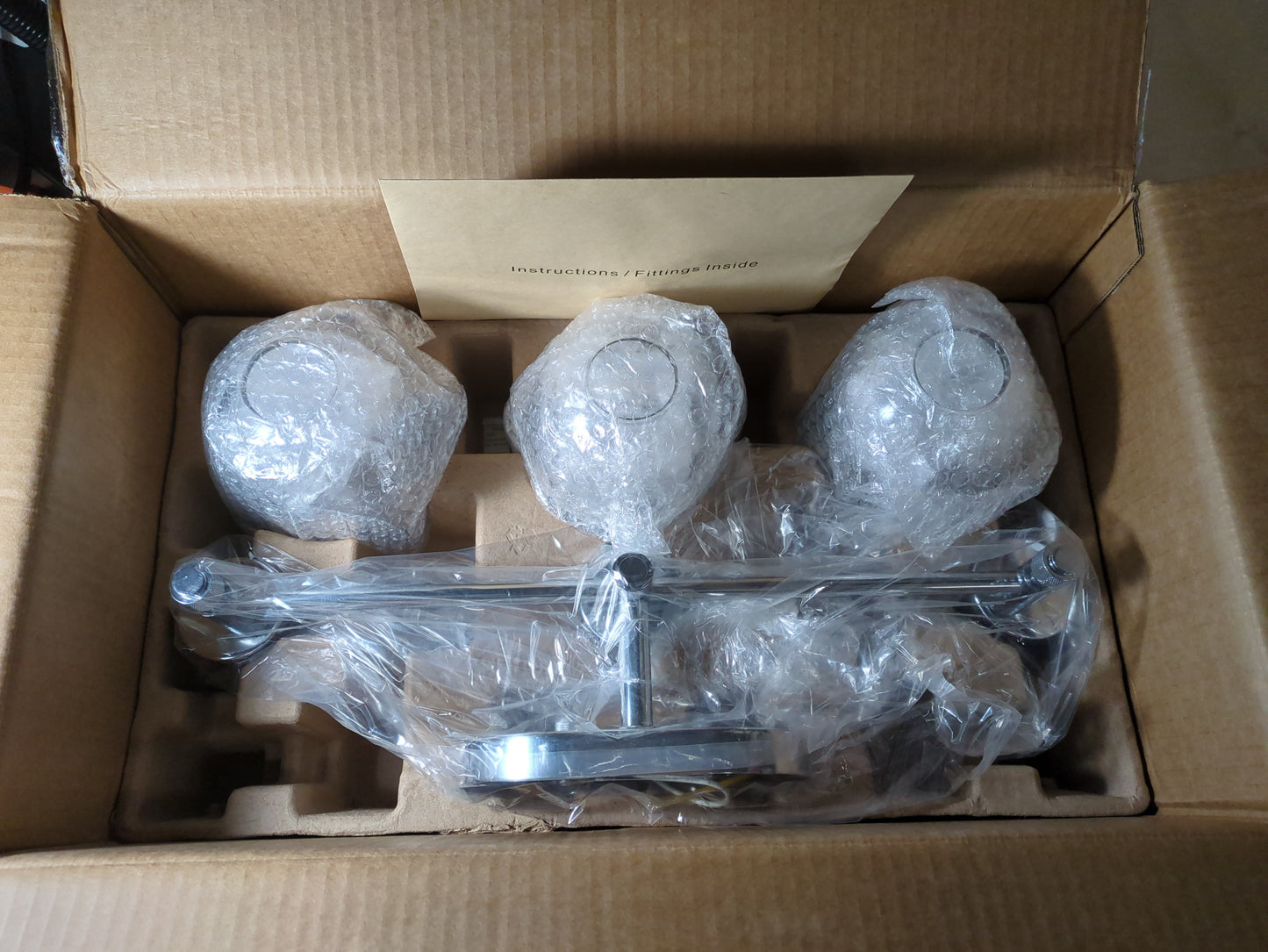 Kohler Orime Three-Light Wall Sconce - Retail $115