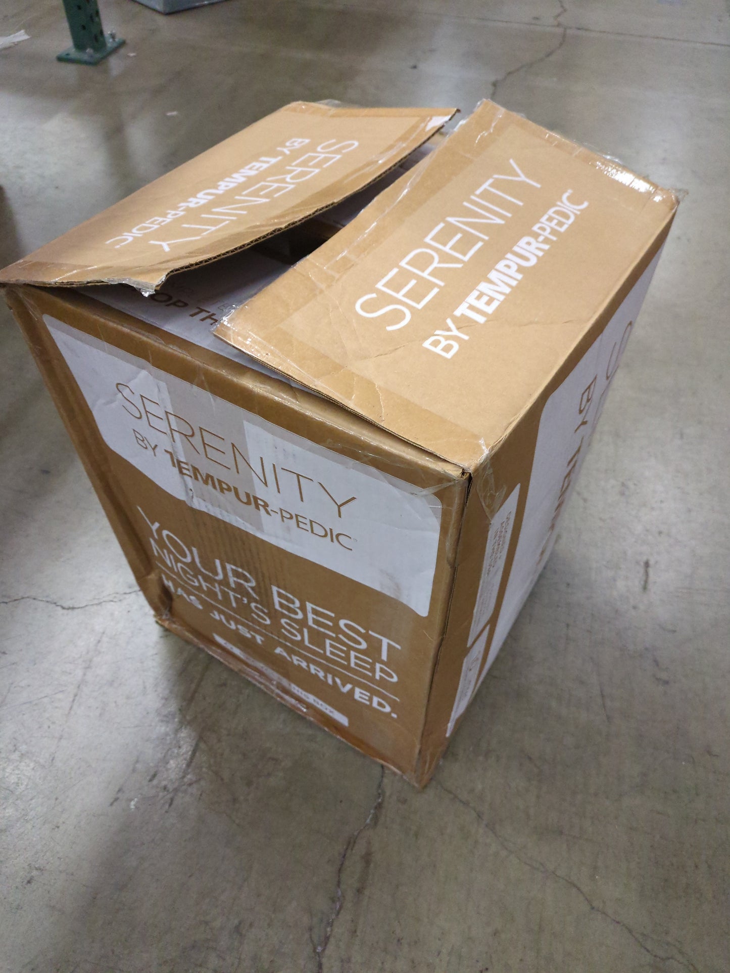 Full - Serenity by Tempur-Pedic 3” Cooling Memory Foam Mattress Topper - Retail $160