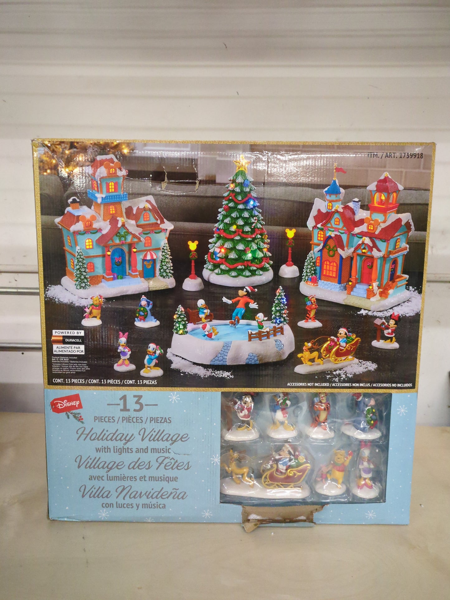 Disney Holiday Village Set 13 Piece