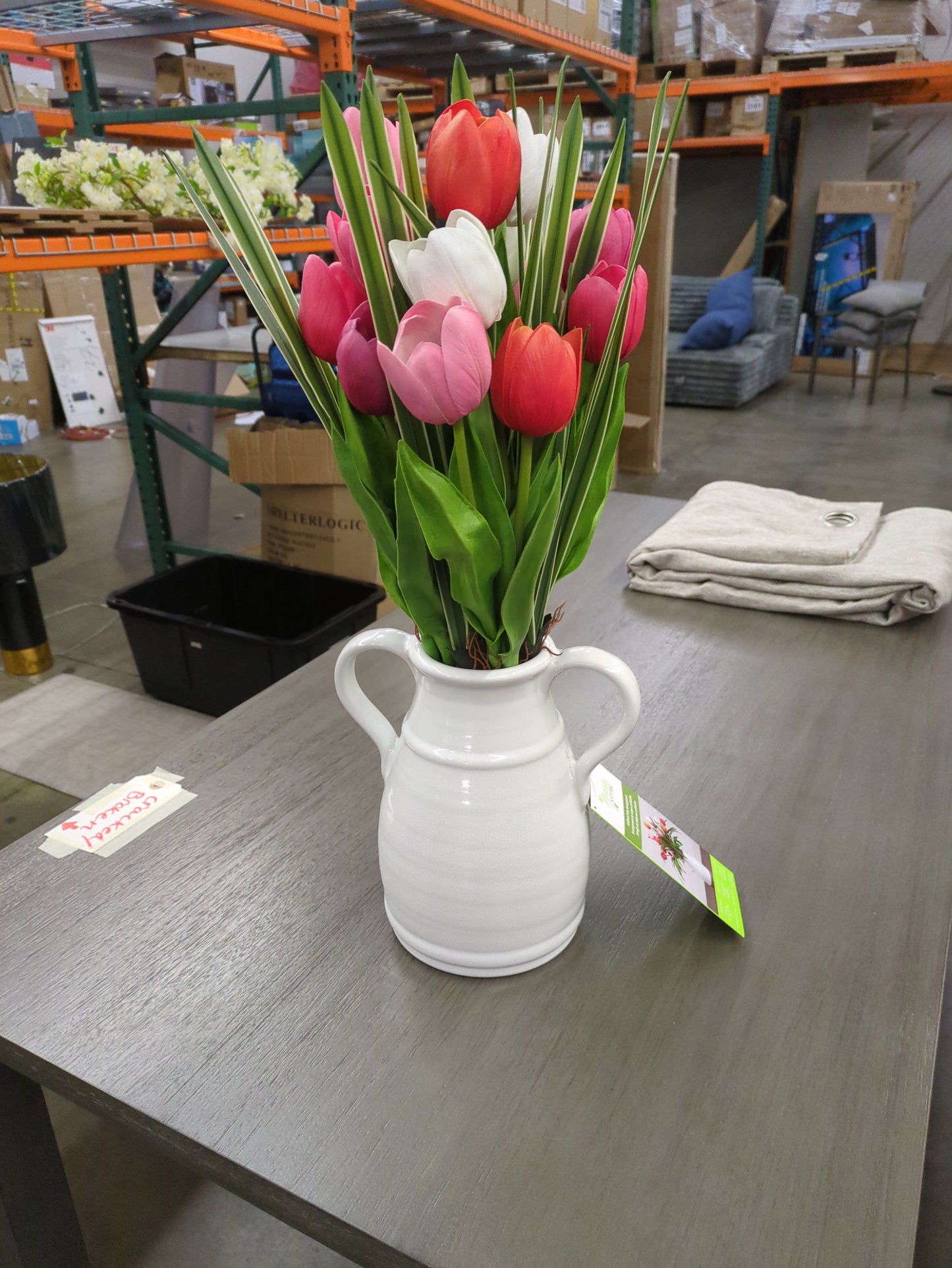 Faux 23” Tulip Arrangement - Retail $51