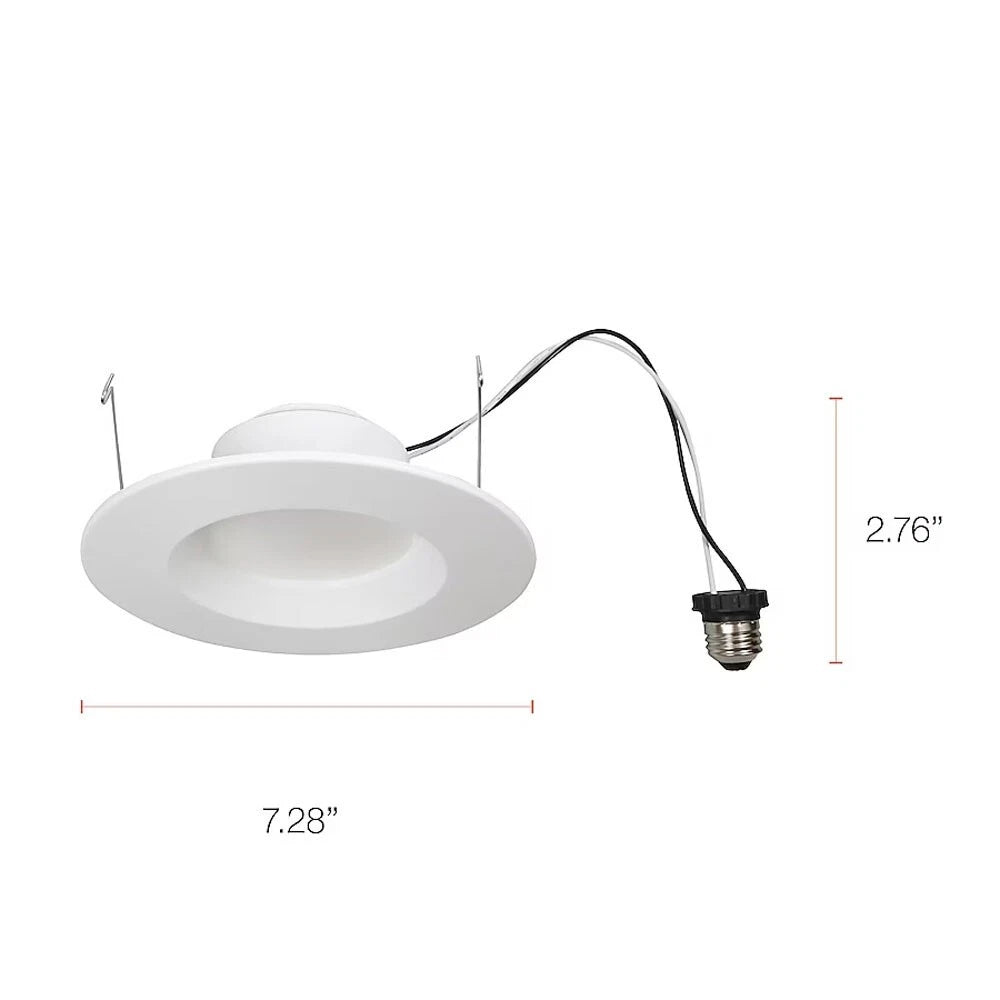 12pk Sylvania RT5/6 inch 65w Equivalent Retrofit Recessed LED Color Select Dimmable
