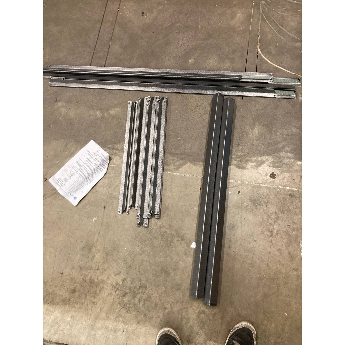 Like NEW - Costco - Like NEW - Whalen 5-Shelf Heavy Duty Steel Shelving Unit, 48"W x 24"D x 72"H, Black - Retail $79